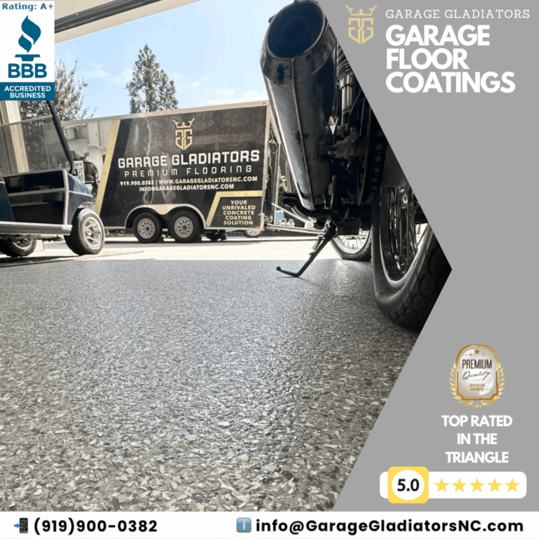 Garage Floor with Trailor